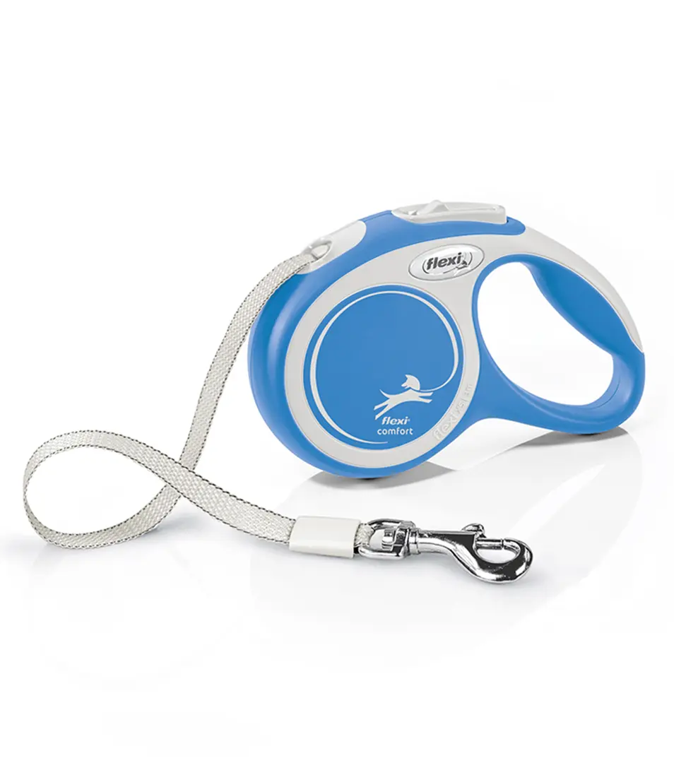 Vodítko Flexi New Comfort páska XS 3 m modré (do 12 kg)