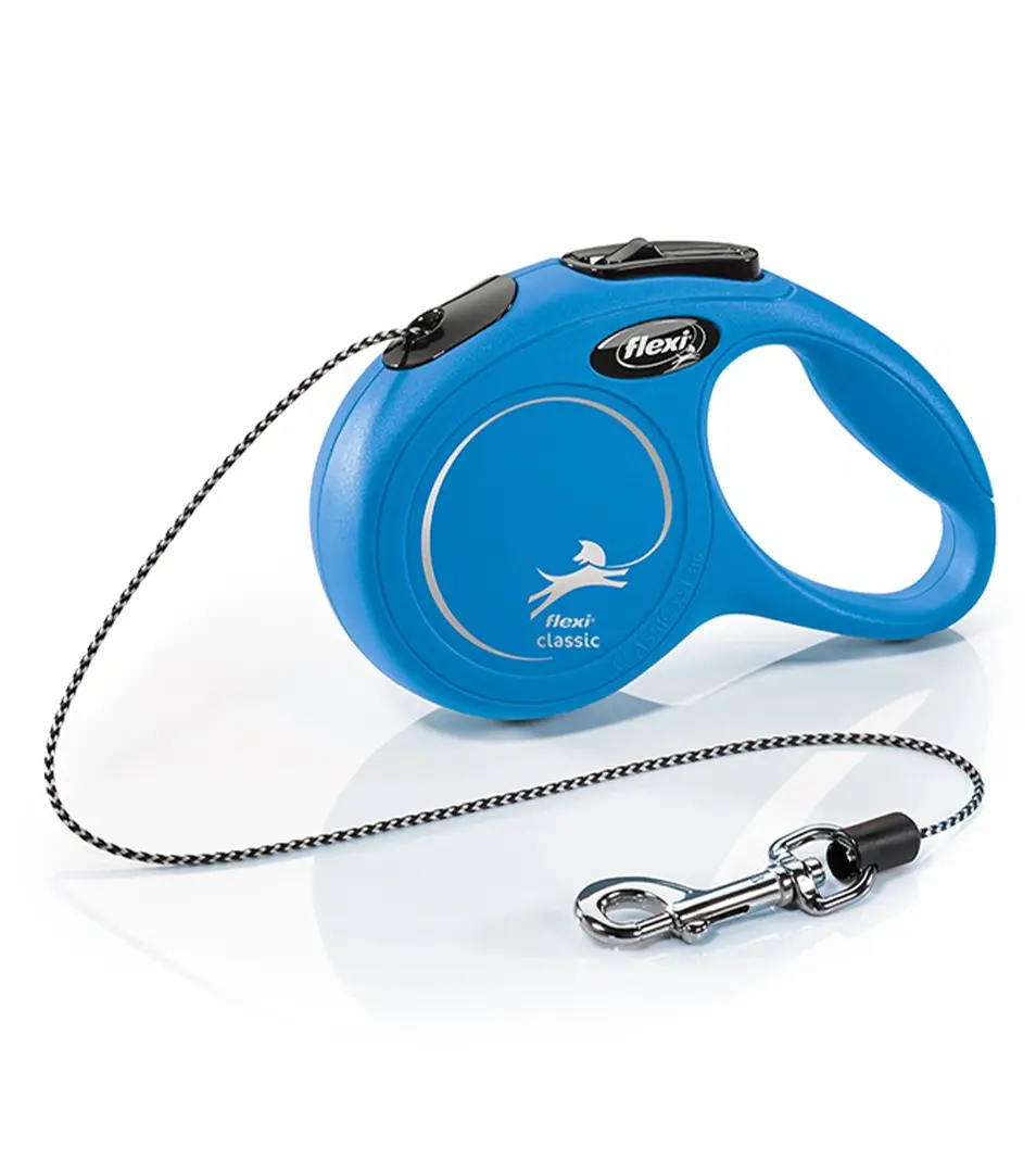 Vodítko Flexi Classic NEW lanko XS 3 m modré (do 8 kg)