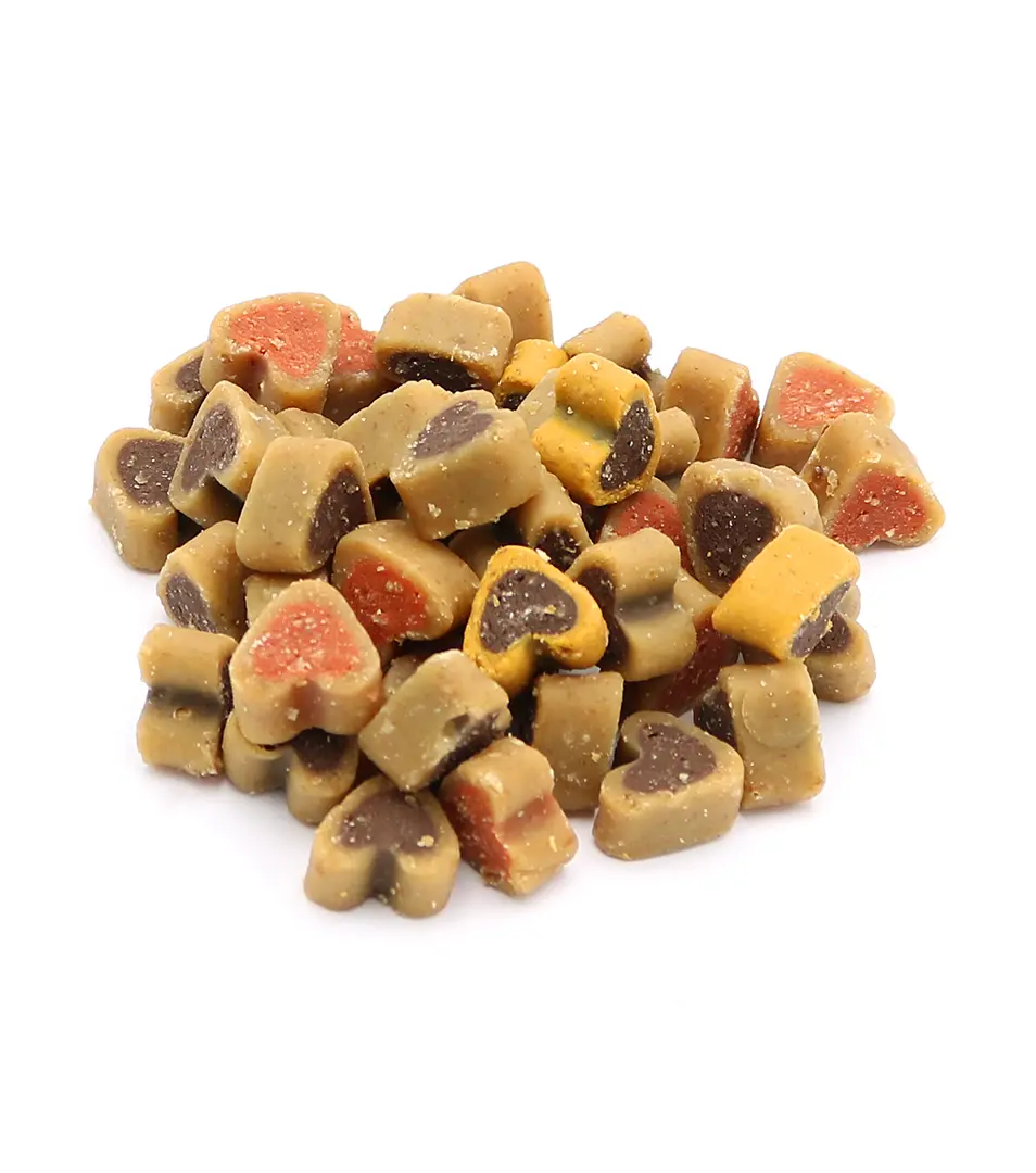 Srdiečka DUO MINI 3 druhy 2,5 kg - polomäkká maškrta