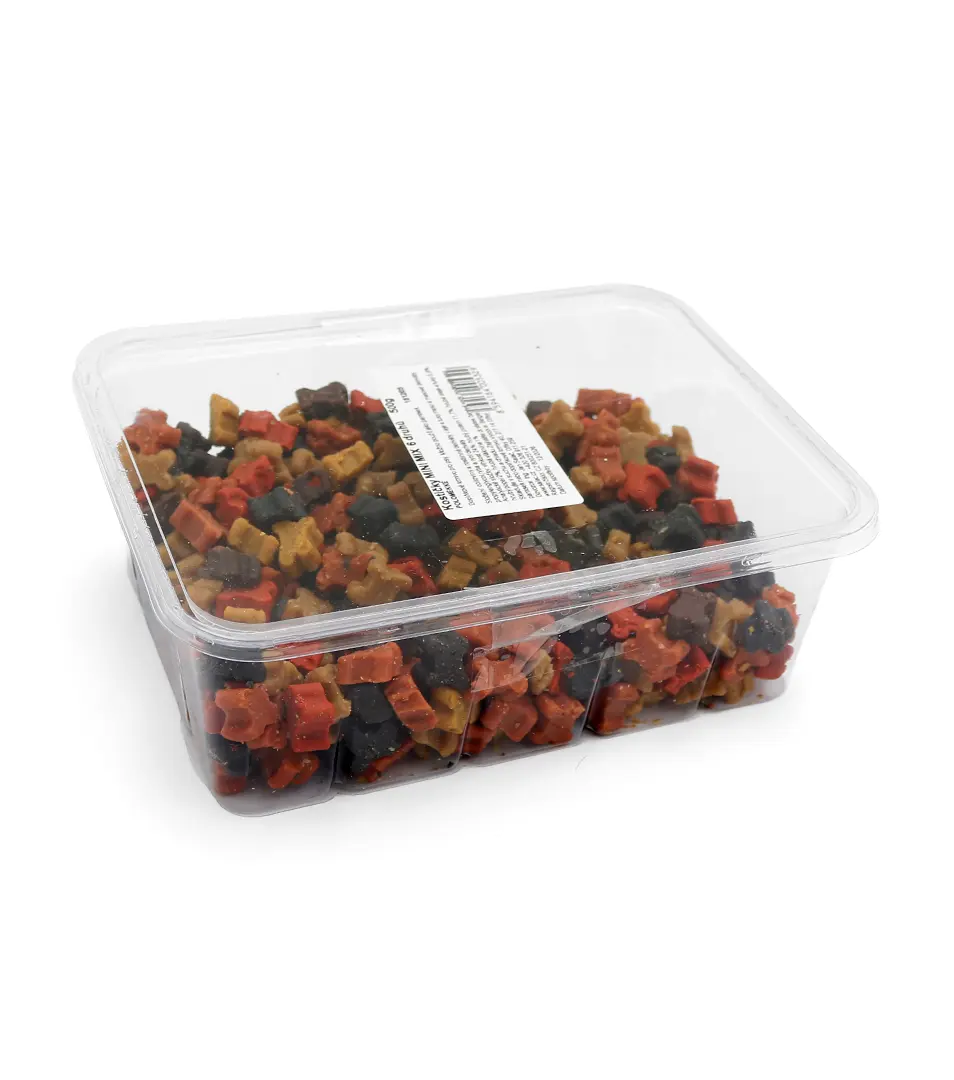Kostičky MINI MIX 6 druhov 500g - polomäkká maškrta