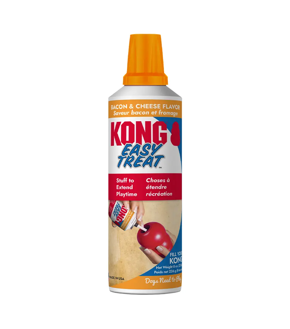 Pamlsok Kong Easy Treat pasta v spreji cheddar syr 226 g