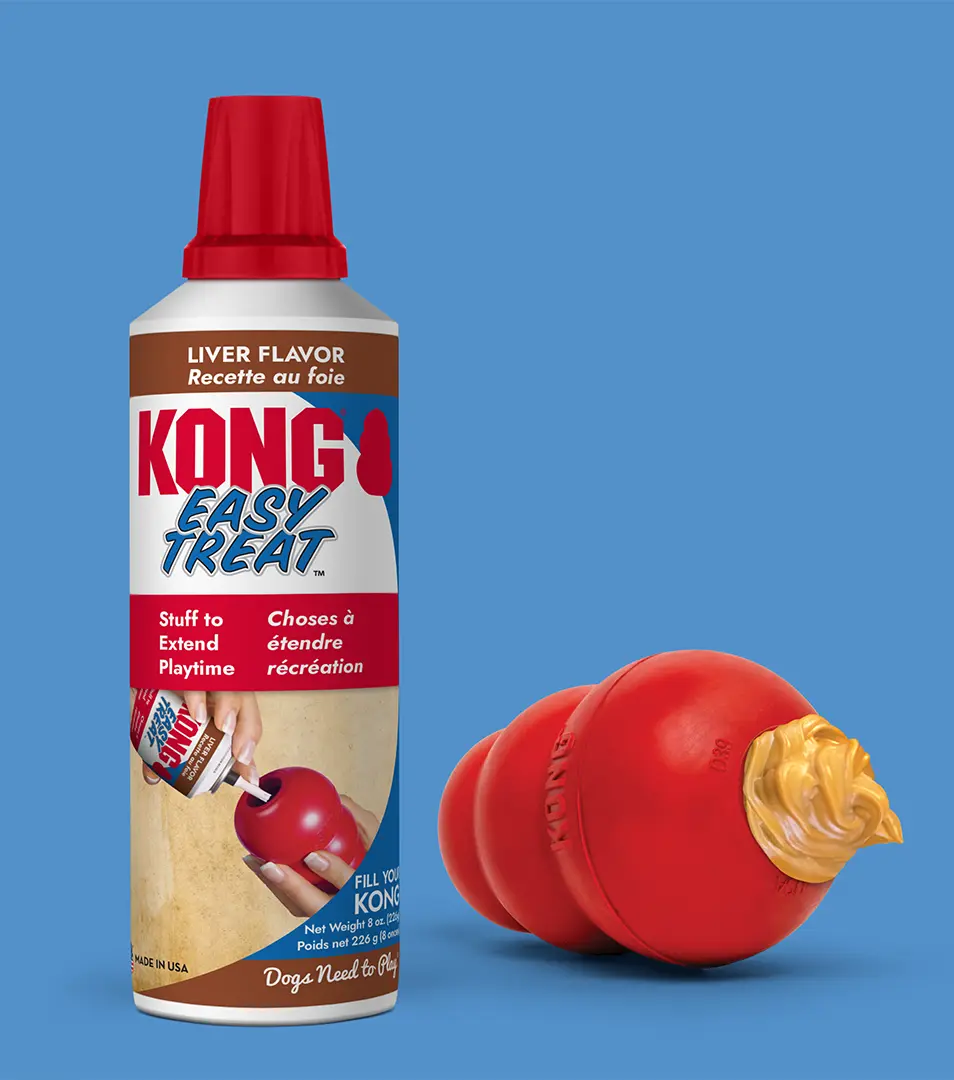 Pamlsok Kong Easy Treat pasta v spreji cheddar syr 226 g