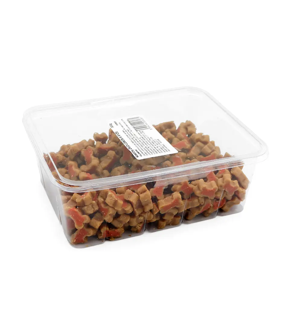 Kostičky DUO losos & ryža 500g - polomäkká maškrta