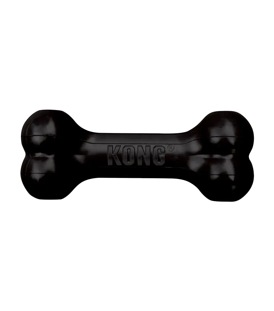 Hračka Kong Dog Extreme Kosť čierna, guma prírodná, L