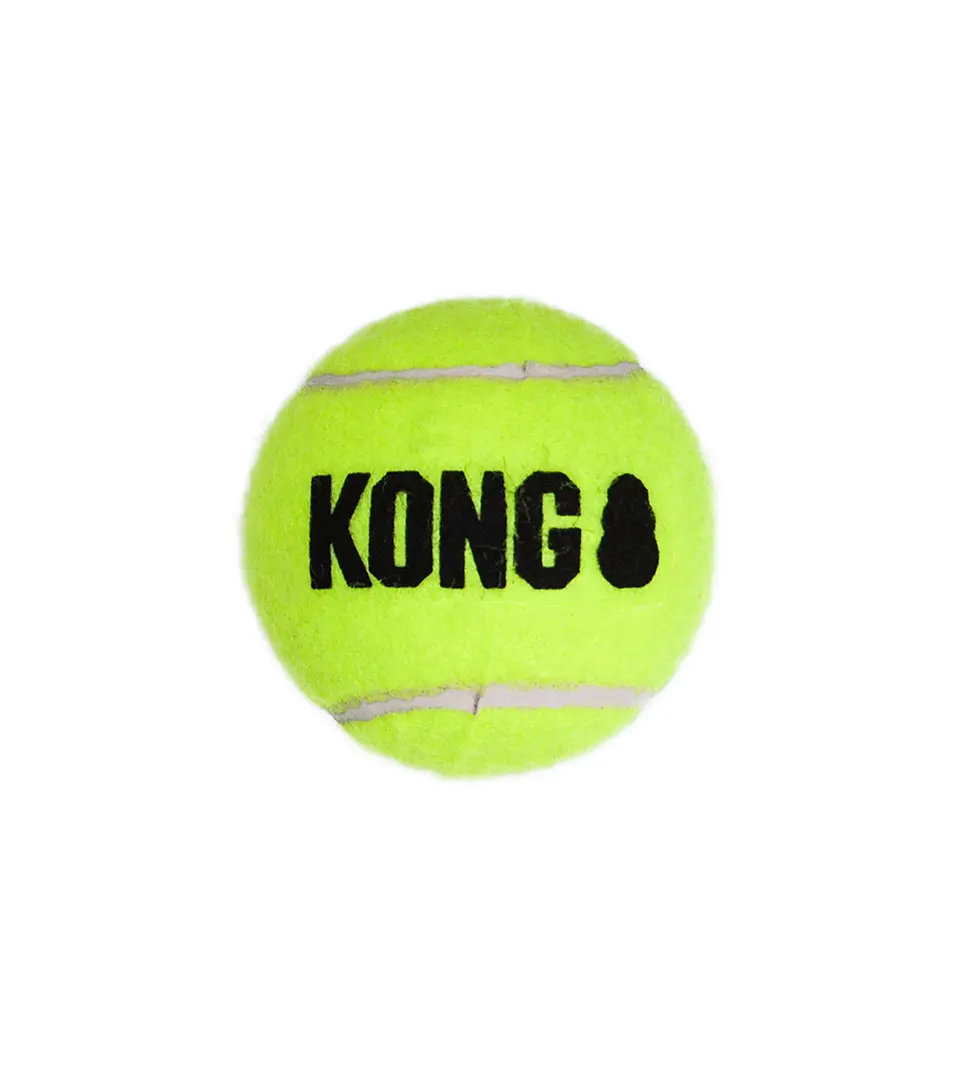 Hračka Kong Dog SqueakAir Lopta s pískatkom tenis, guma vulkanizovaná, L
