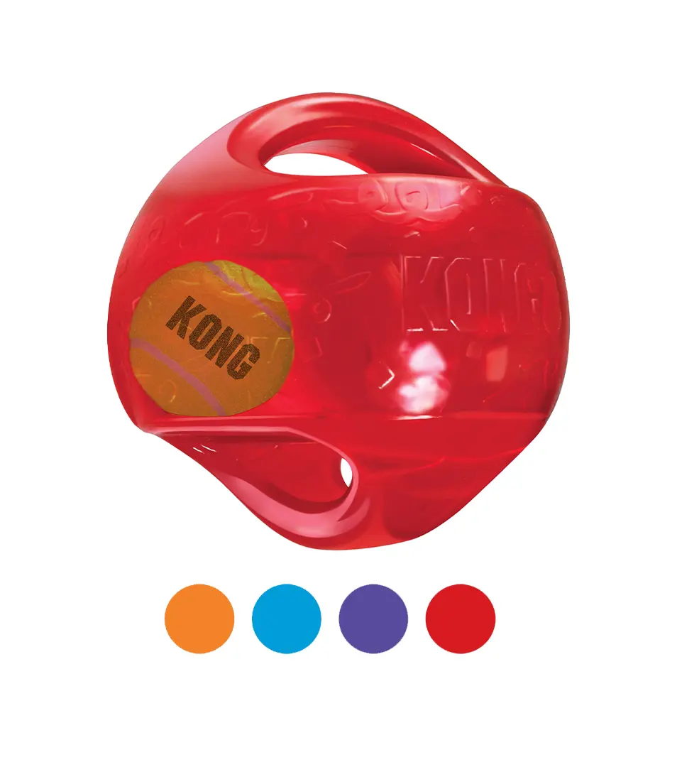Hračka Kong Dog Jumbler Lopta s pískatkom, guma termoplastická, L/XL