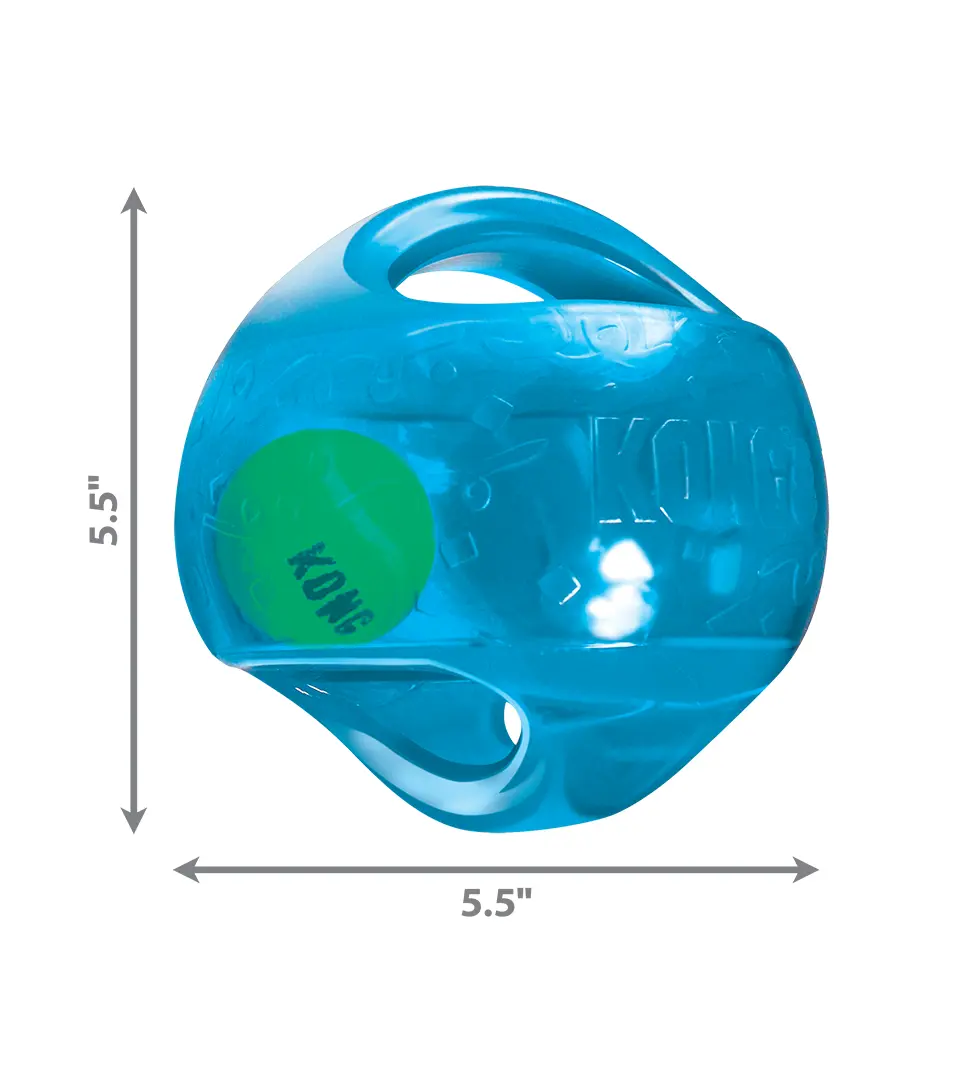 Hračka Kong Dog Jumbler Lopta s pískatkom, guma termoplastická, M/L