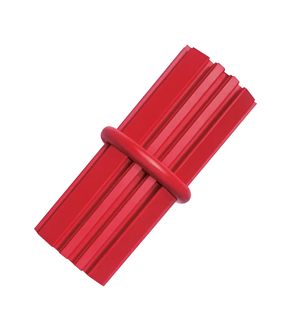 Hračka Kong Dog Dental Tyč, plniaca, červená, guma prírodná, L