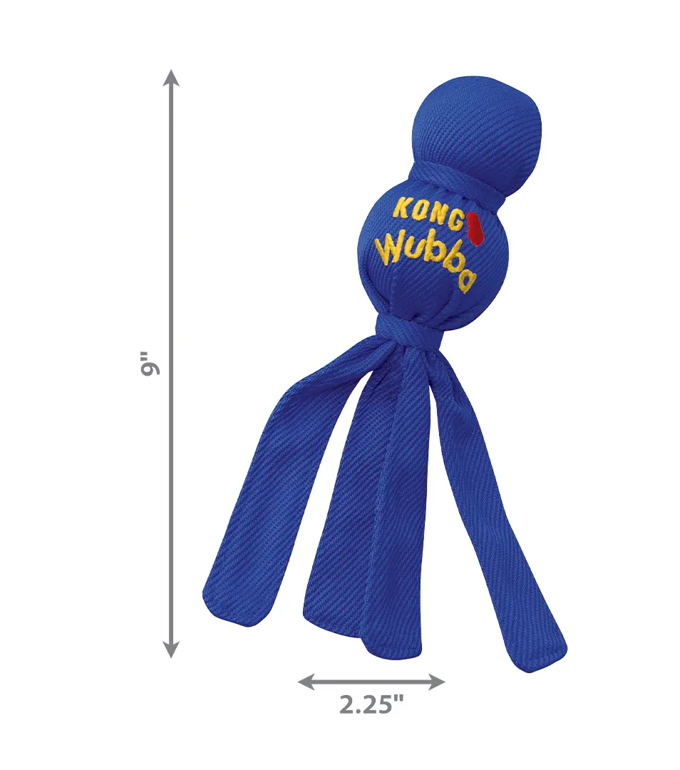 Hračka Kong Dog Wubba pískacia, vinyl, S