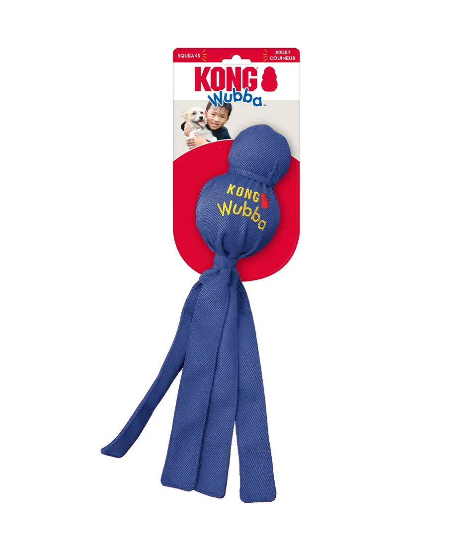 Hračka Kong Dog Wubba pískacia, vinyl, XL