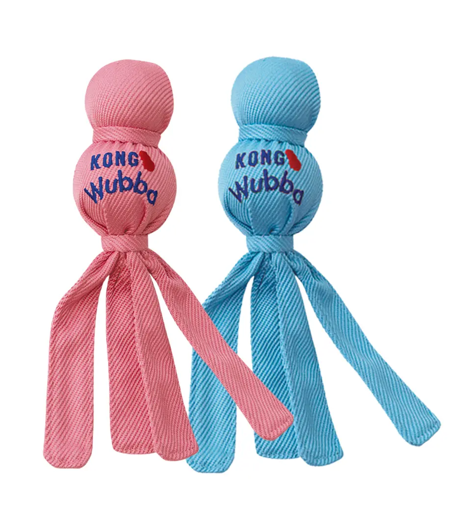 Hračka Kong Dog Wubba Puppy, pískacia, vinyl, S