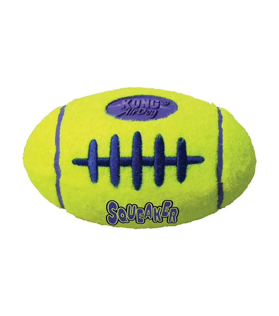 Hračka Kong Dog Airdog Lopta rugby s pískatkom tenis, guma vulkanizovaná, L