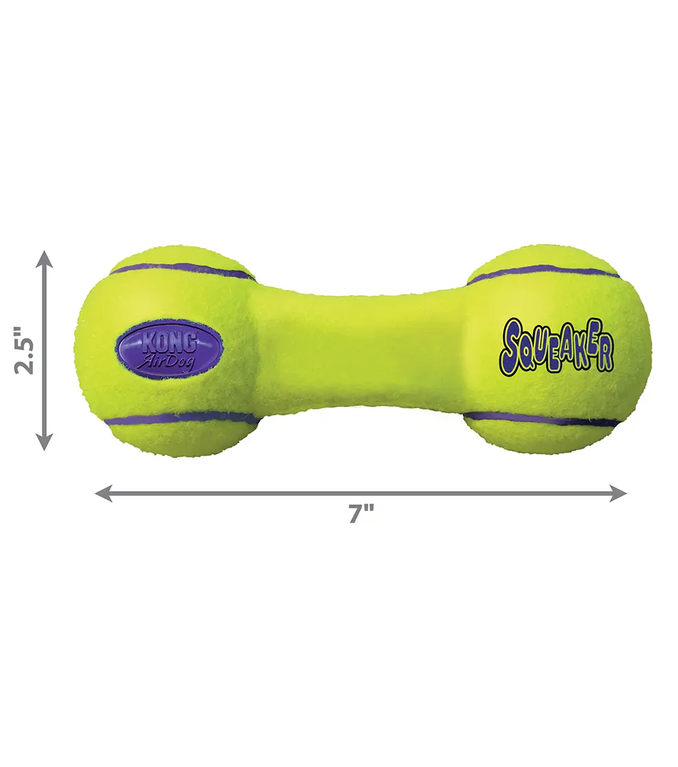 Hračka Kong Dog Airdog Činka s pískatkom tenis, guma vulkanizovaná, M