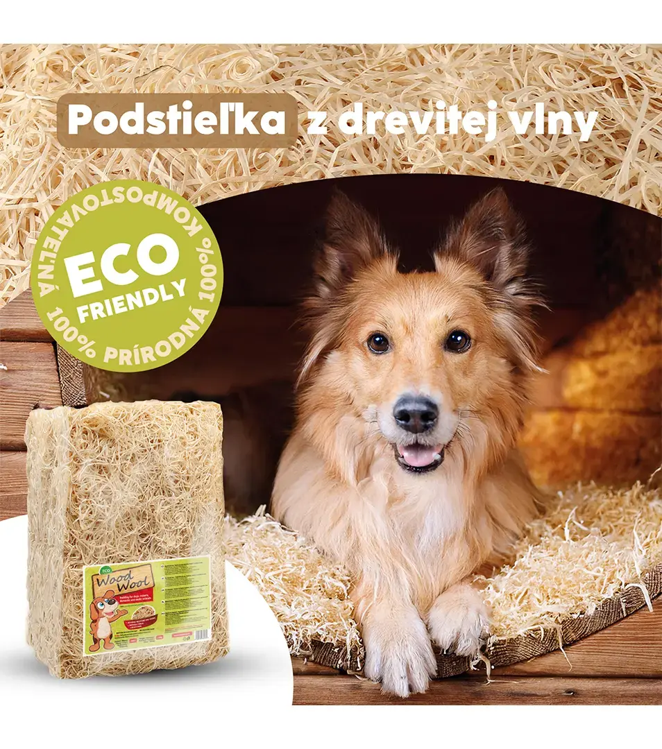 Drevitá vlna 3 Kg