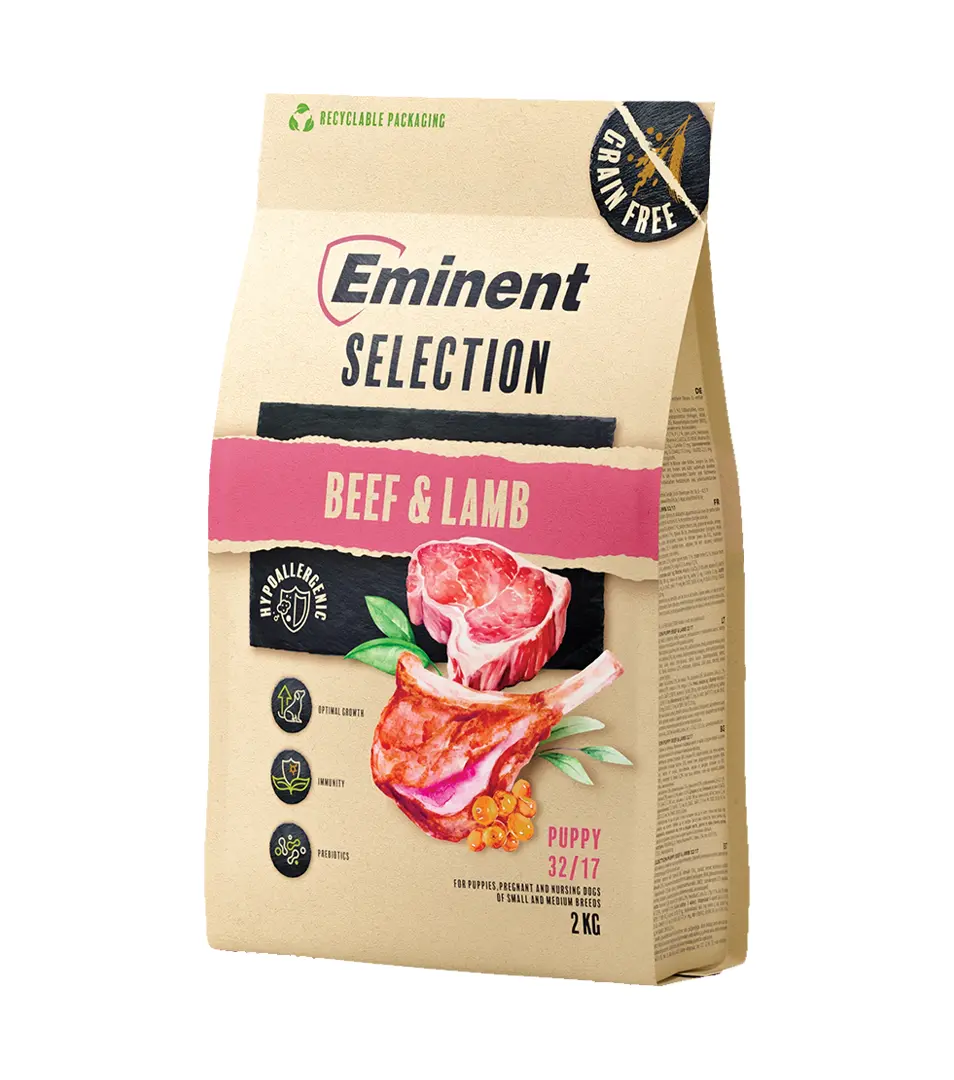Eminent Dog Selection Puppy Beef & Lamb 2 kg
