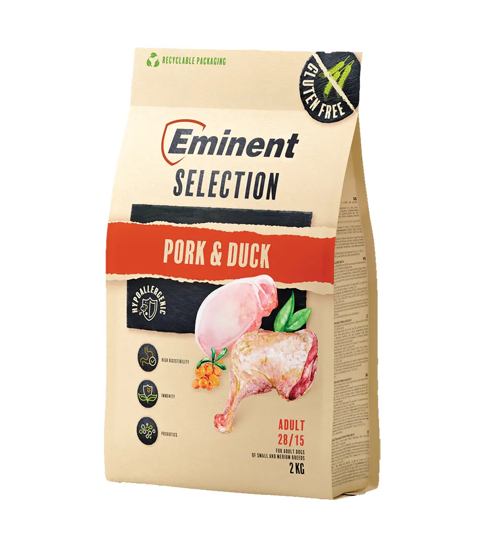 Eminent dog Selection Adult Pork & Duck 2 kg