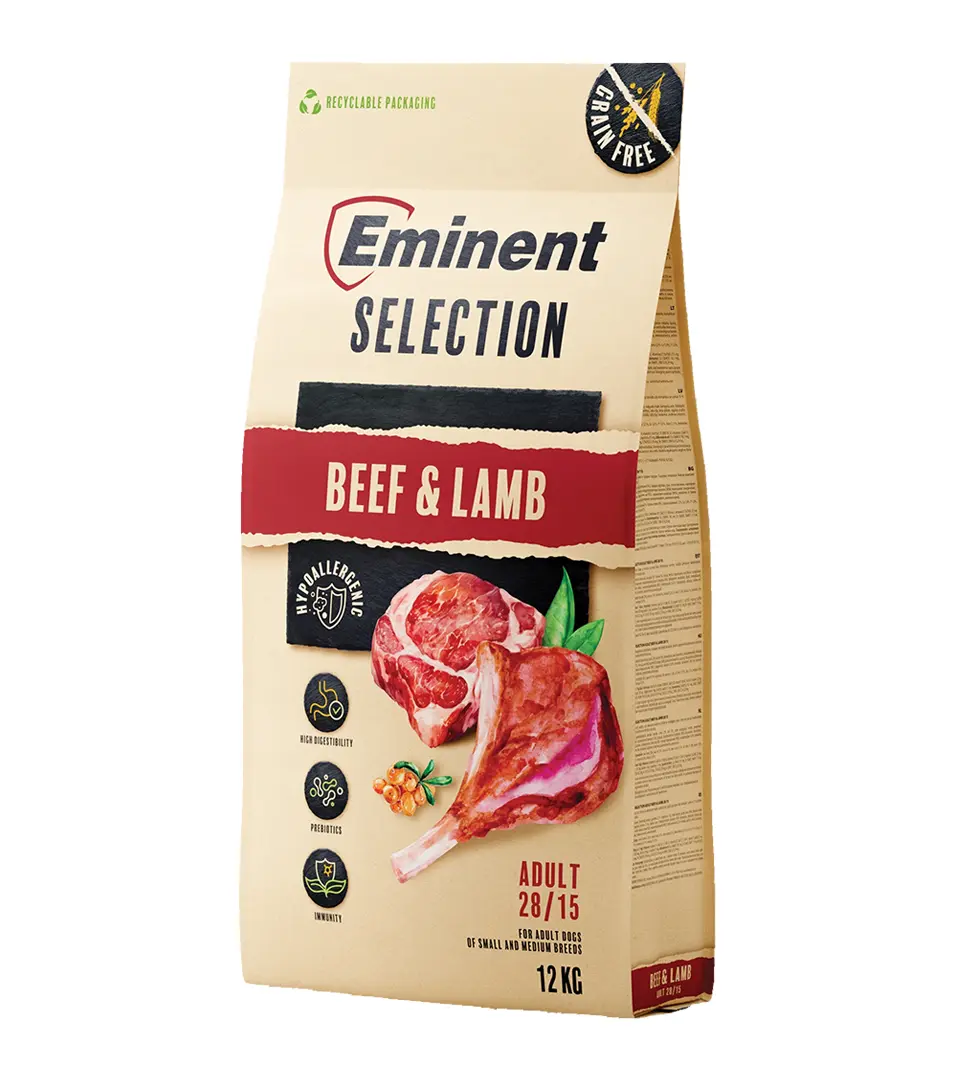 Eminent Dog Selection Adult Beef & Lamb 12 kg
