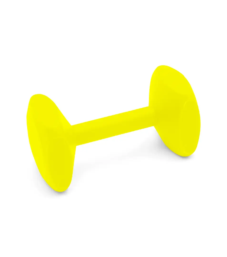 BAFPET Plastová činka, plávajúca Farba: Neónovo žltá, Rozmer: 200g/M | 09069