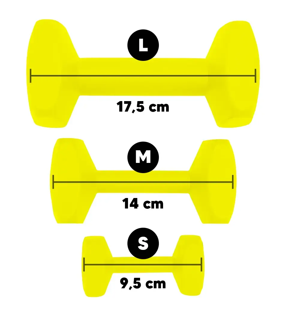 BAFPET Plastová činka, plávajúca Farba: Neónovo žltá, Rozmer: 320g/L | 09070