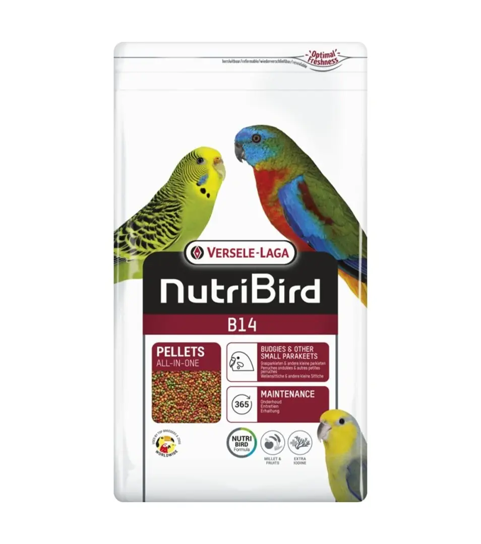 VL Orlux NutriBird B14 - extrudy pre andulky, agapornisov, neofémy na denné kŕmenie 800 g