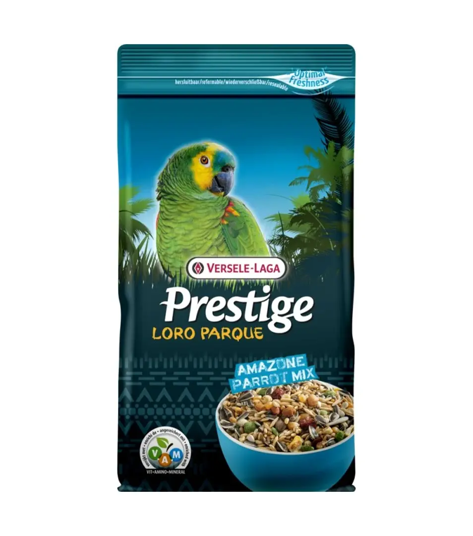VL Prestige Parrots Loro Parque Amazon Parrot Mix- prémiová zmes pre amazoňany a papagáje Južnej Ameriky 1 kg