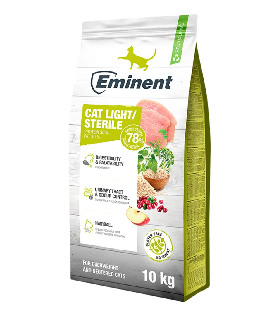 Eminent Cat Light/Sterile 10 kg