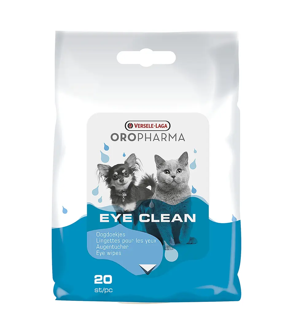 VL Oropharma čistiace utierky Eye Clean dog/cat 20 ks