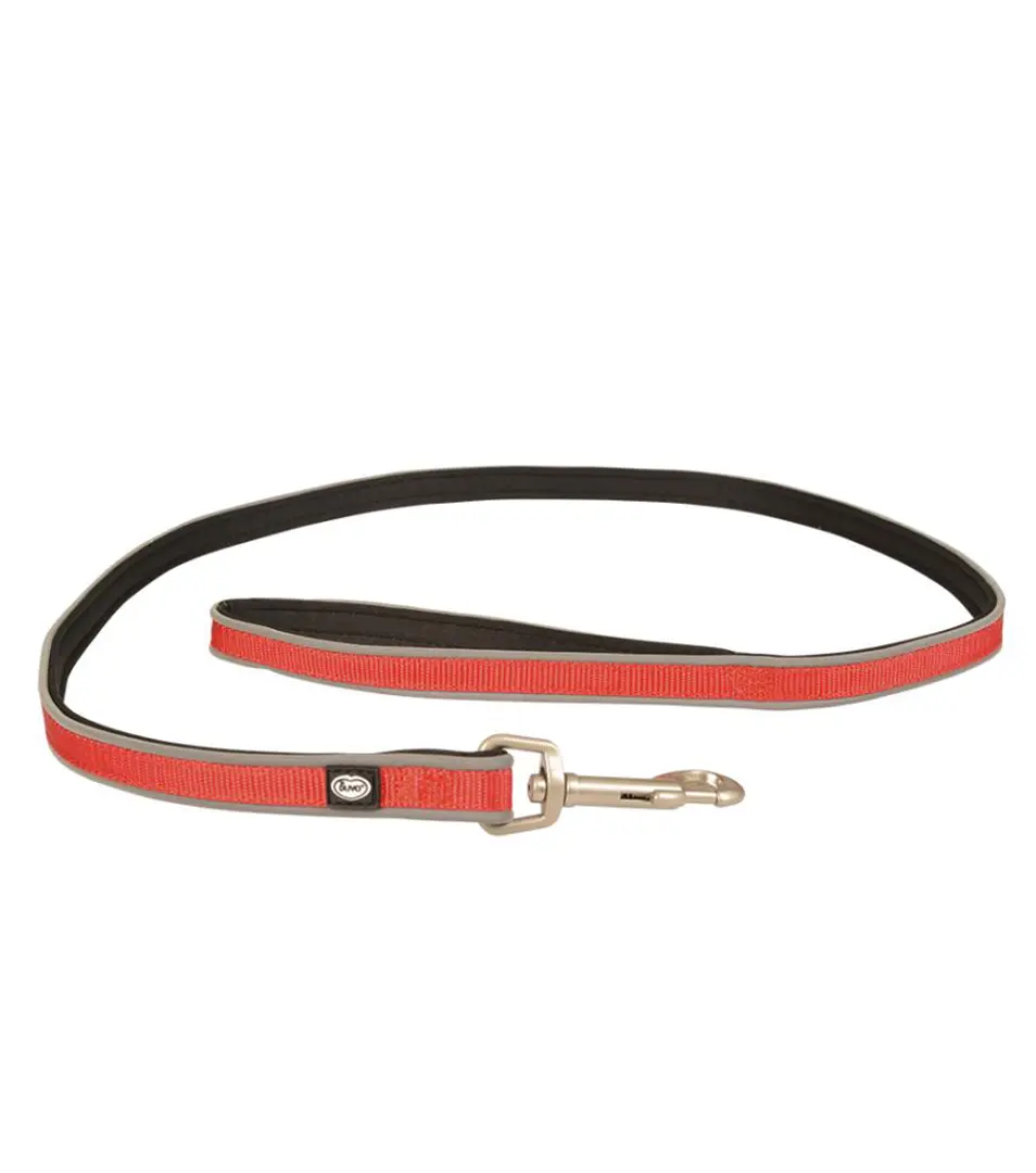 Vodítko DUVO+ EXPLOR WEST nylon červené 100cm/25 mm