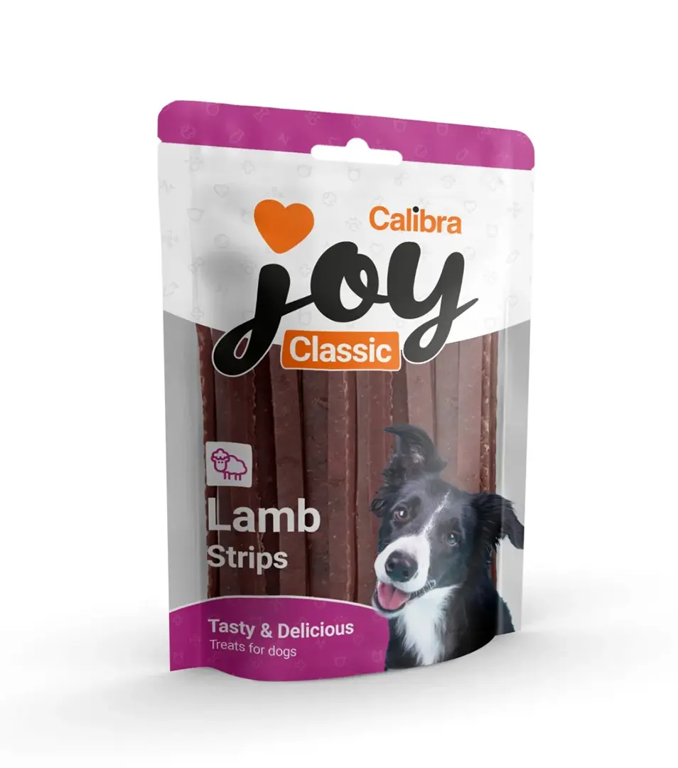 Pamlsok CALIBRA Joy DOG Classic Lamb stripes NEW 80 g