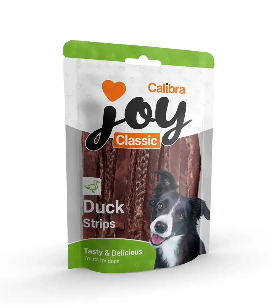 Pamlsok CALIBRA Joy DOG Classic Duck stripes NEW 80 g