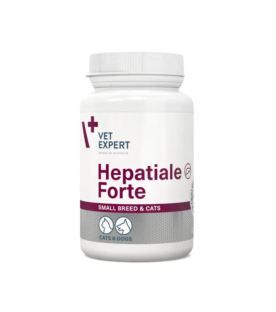 VetExpert Hepatiale Forte Small breed dogs & cats 40 cps