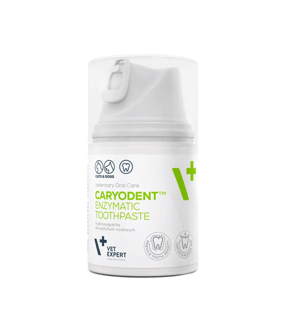 VetExpert Caryodent enzymatická zubná pasta 50 ml