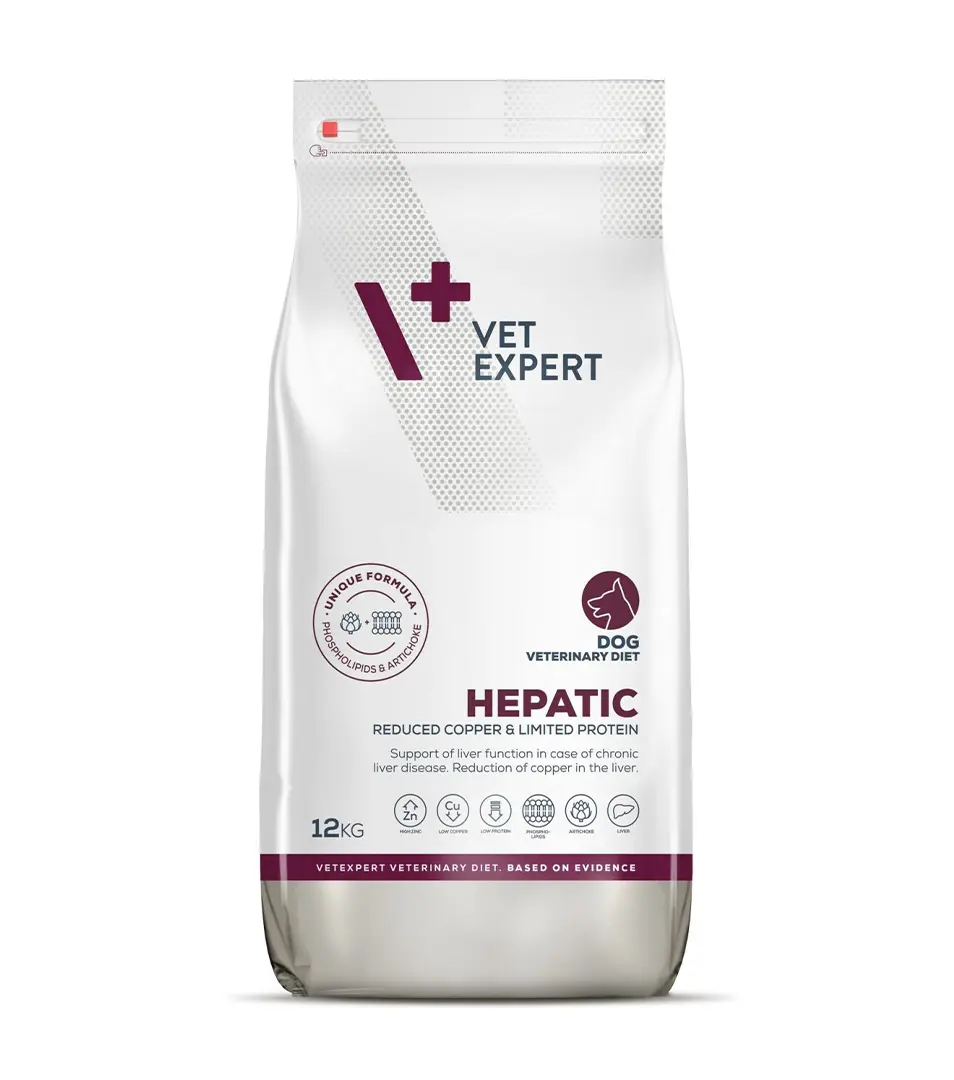 VetExpert VD dog 4T Hepatic 12 kg