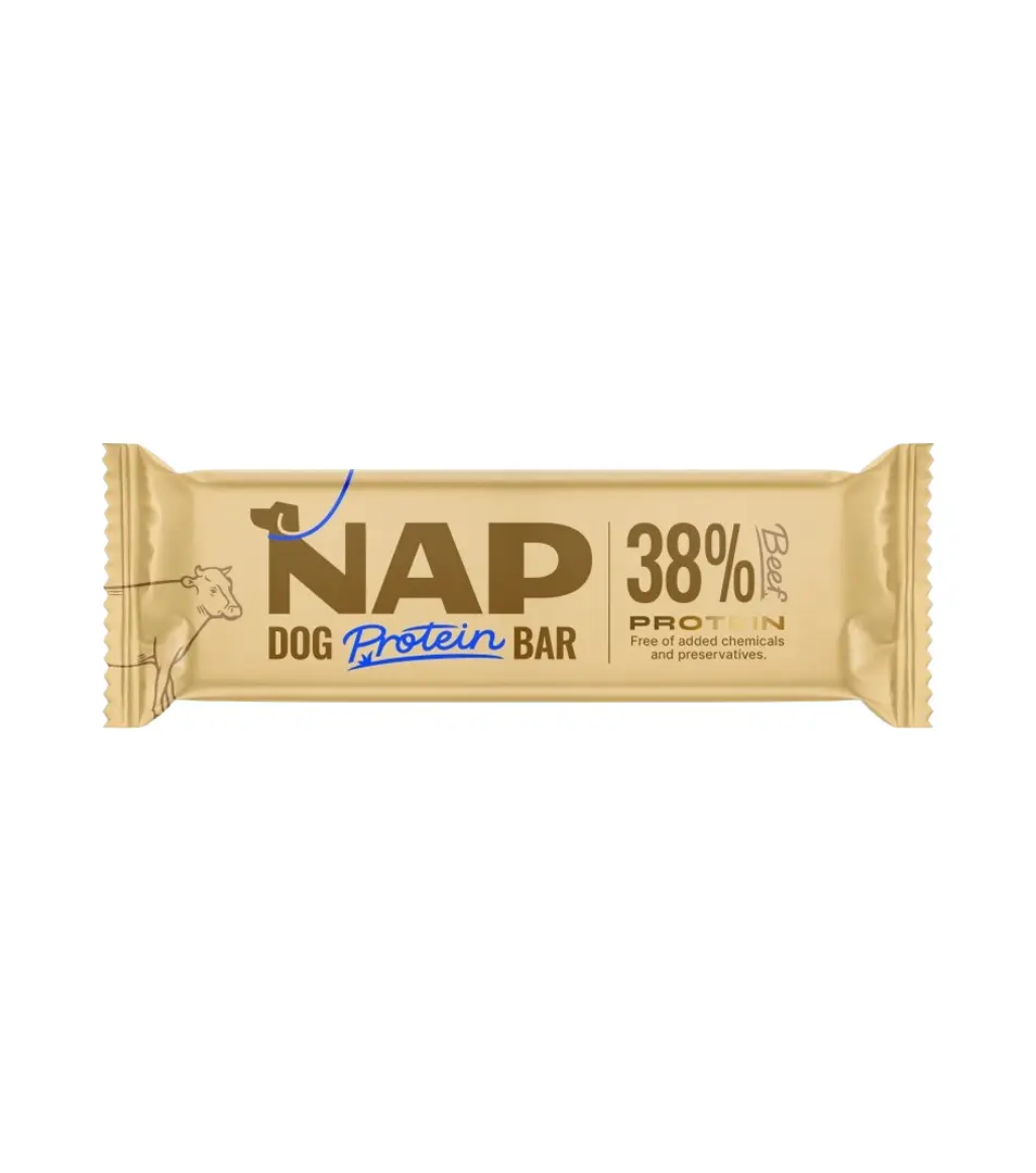 NAP Proteínová tyčinka pre psy mix 3 druhy 24x50 g