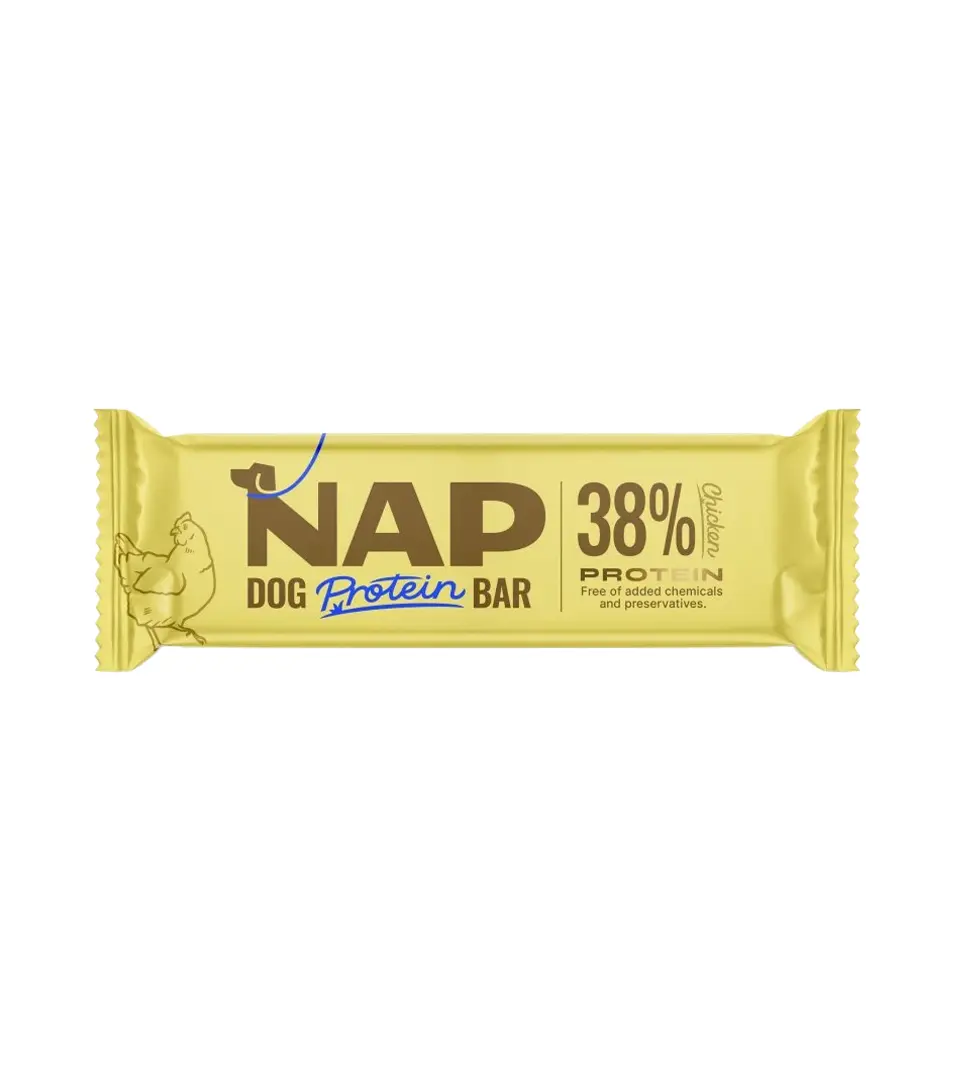 NAP Proteínová tyčinka pre psy mix 3 druhy 24x50 g