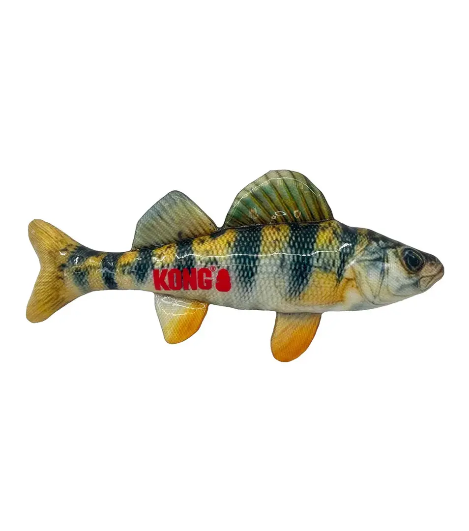 Hračka Kong Dog Wild Shieldz Perch Ryba plávacia polyester M