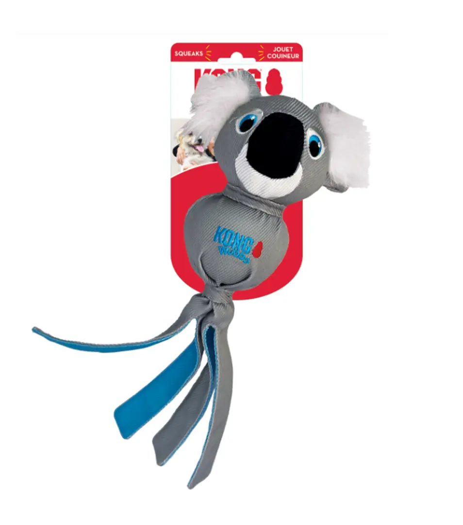Hračka Kong Dog Wubba™ Zoo Koala s pískatkom L polyester