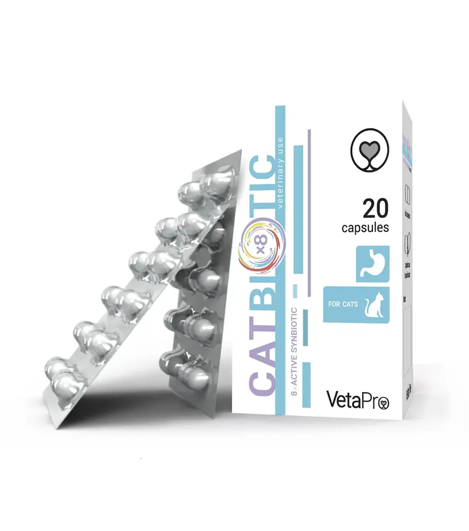 VetaPro Cat Biotic 20 cps.