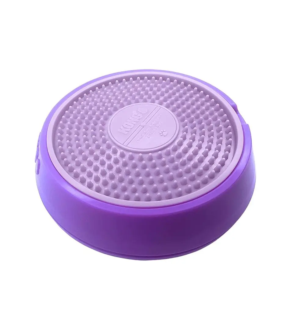 Hračka Kong Dog Licks Spinz  otočná olizovacia podložka S PP- polypropylene