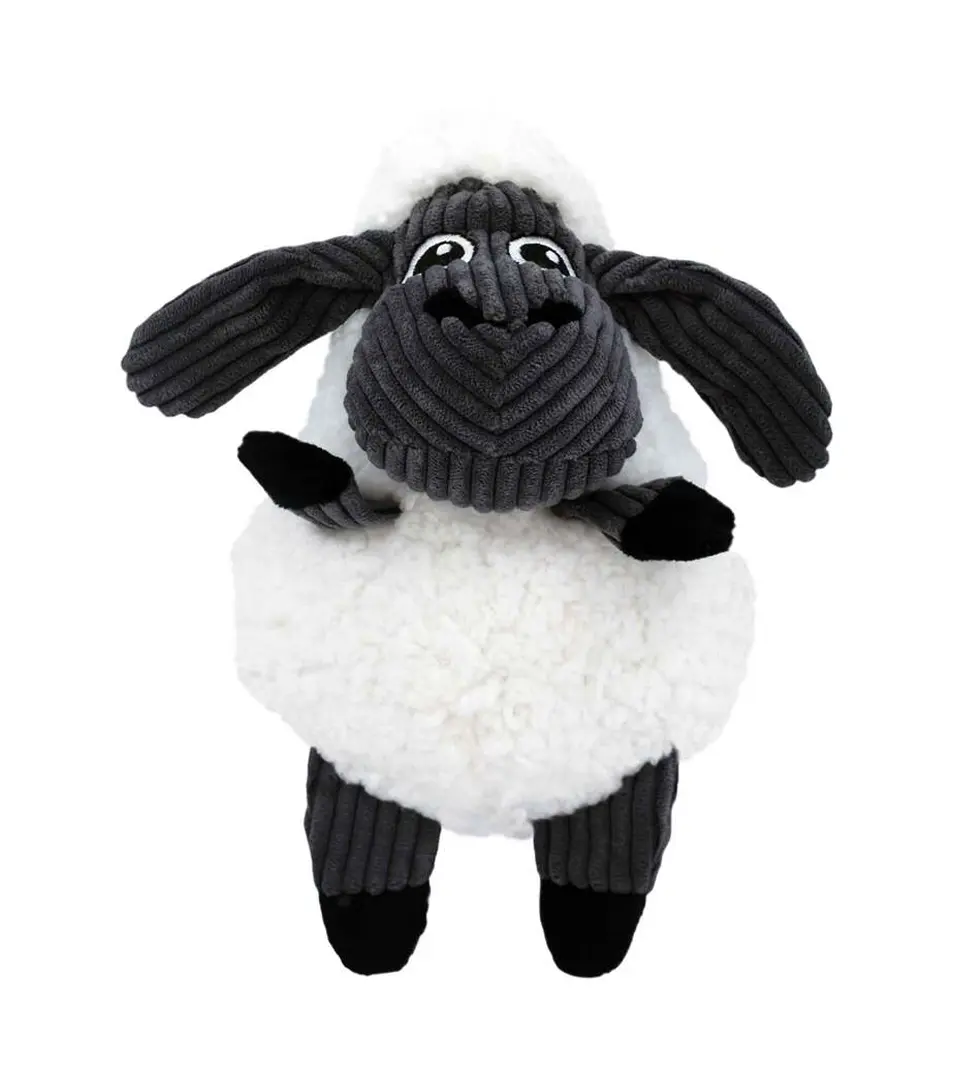Hračka Kong Dog Sherps Floofs Sheep Ovečka s pískatkom M polyester