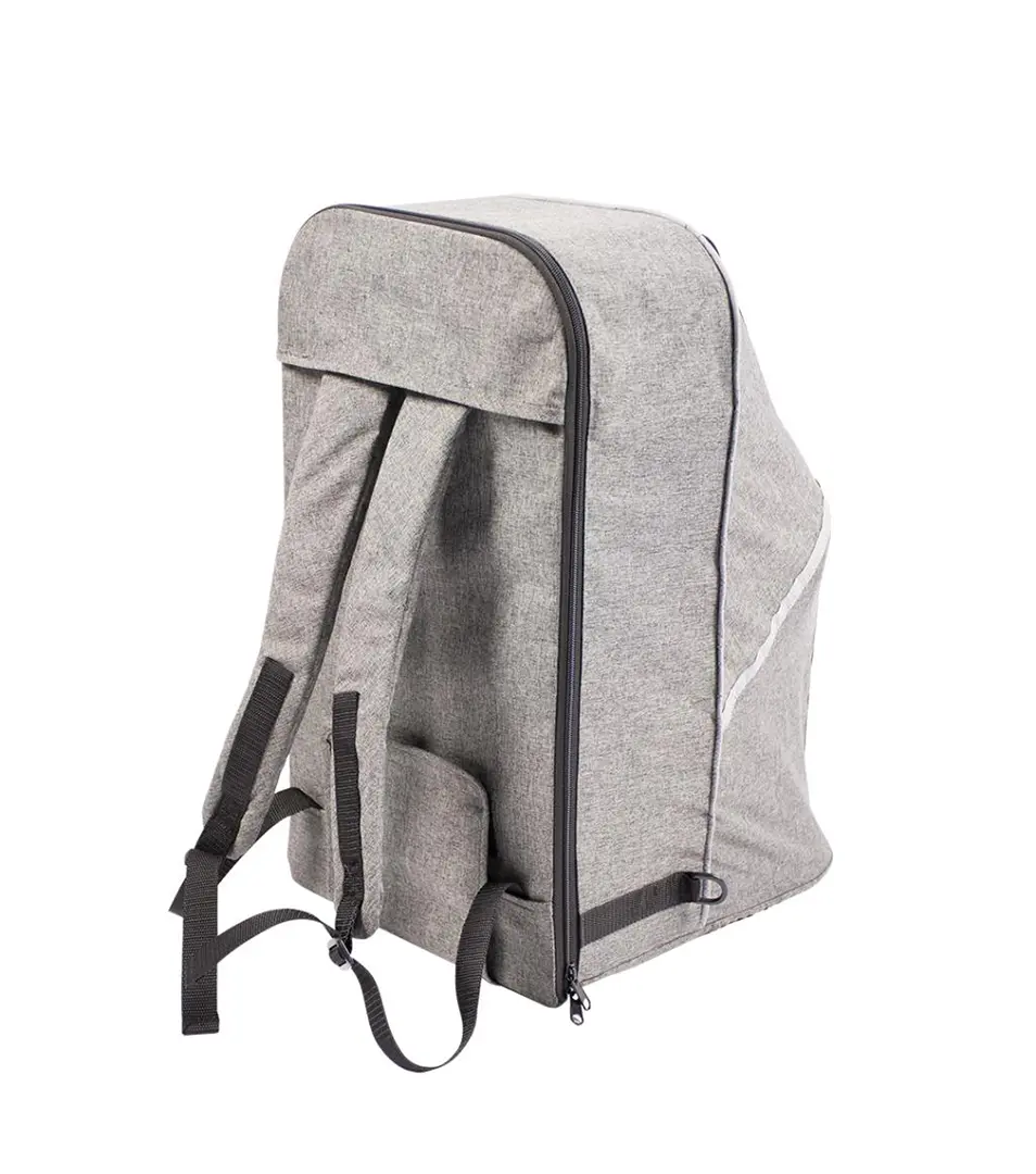 Kočík PET BUGGY DELUXE šedý - max. nosnosť 15kg  79x46x99cm