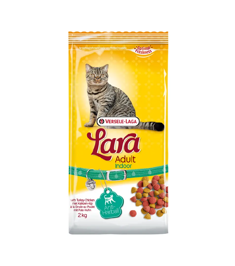 VL Lara Premium Cat Adult Indoor Turkey&Chicken - morčacie a kuracie 2 kg