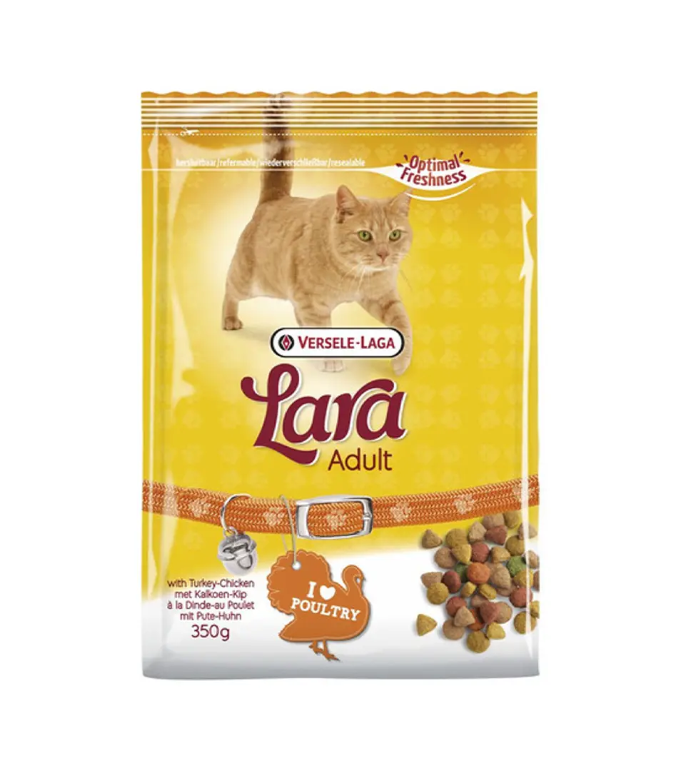 VL Lara Premium Cat  Adult Turkey&Chicken - morka a kura 350 g