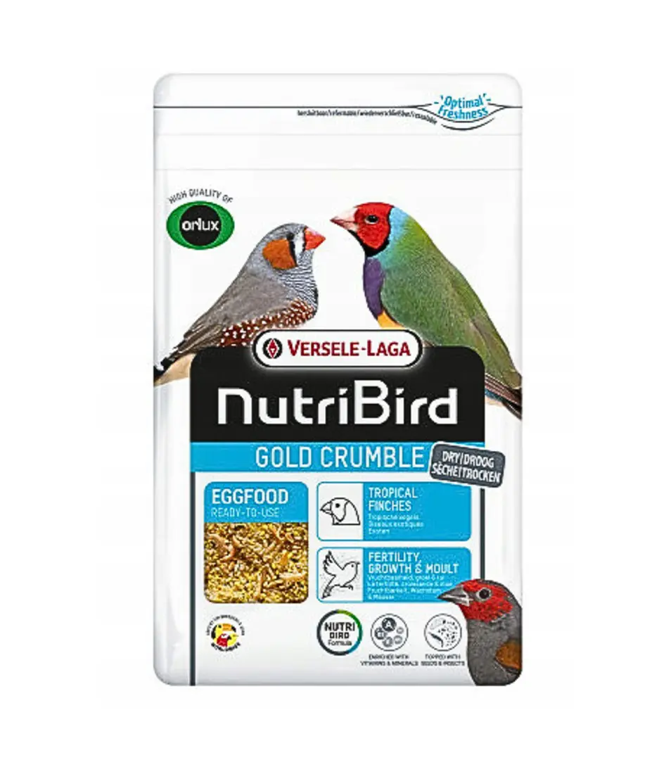 VL Orlux NutriBird Gold Crumble Tropical Finches 1kg