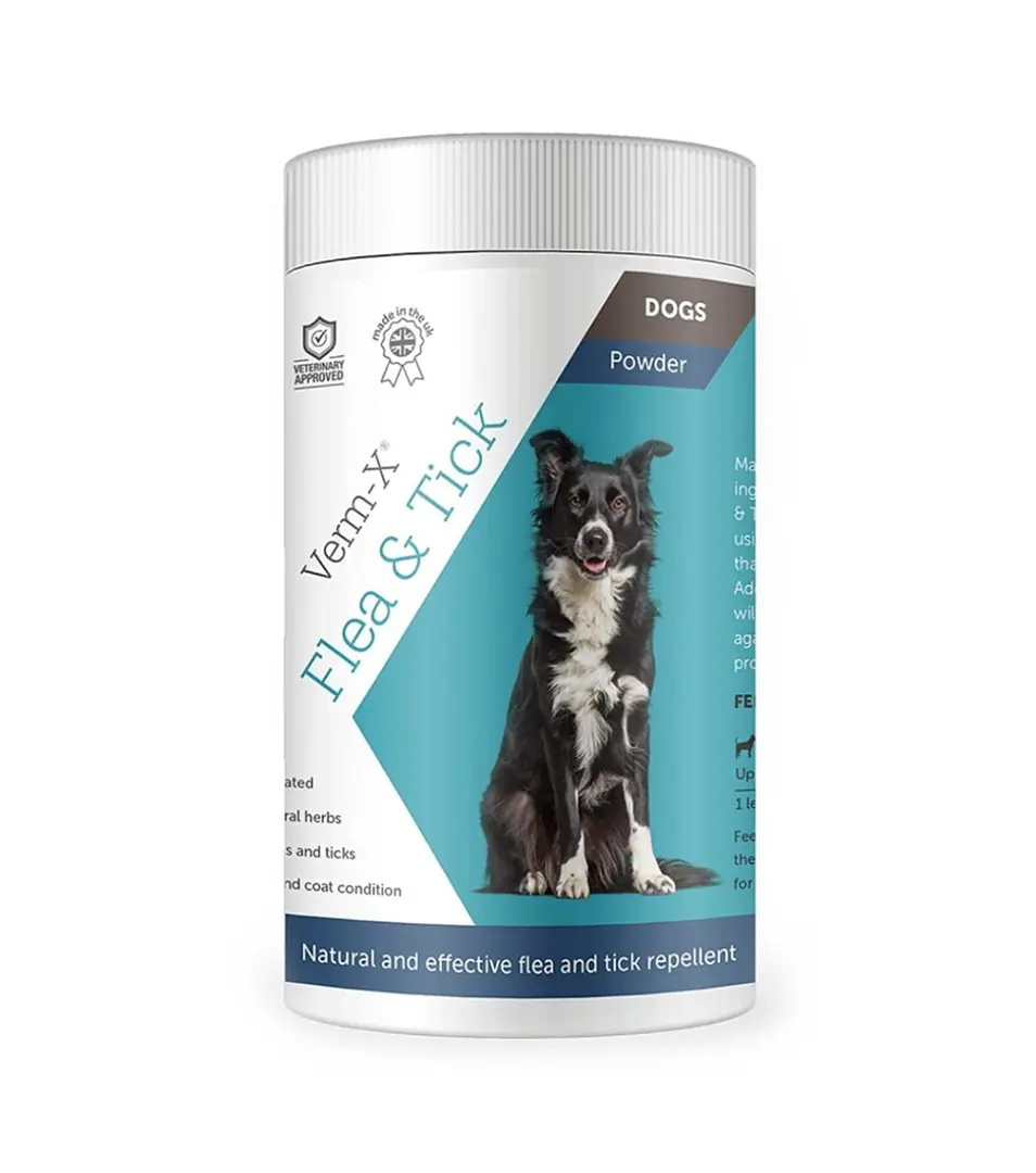 Verm - X Flea & Tick Powder for Dogs 70 g