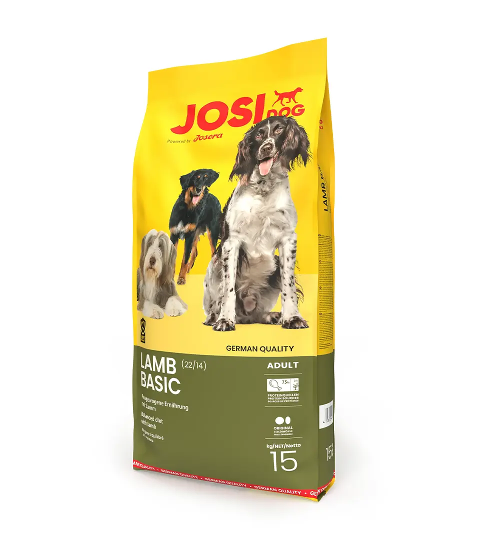 JosiDog Dog Lamb Basic 12+3  kg