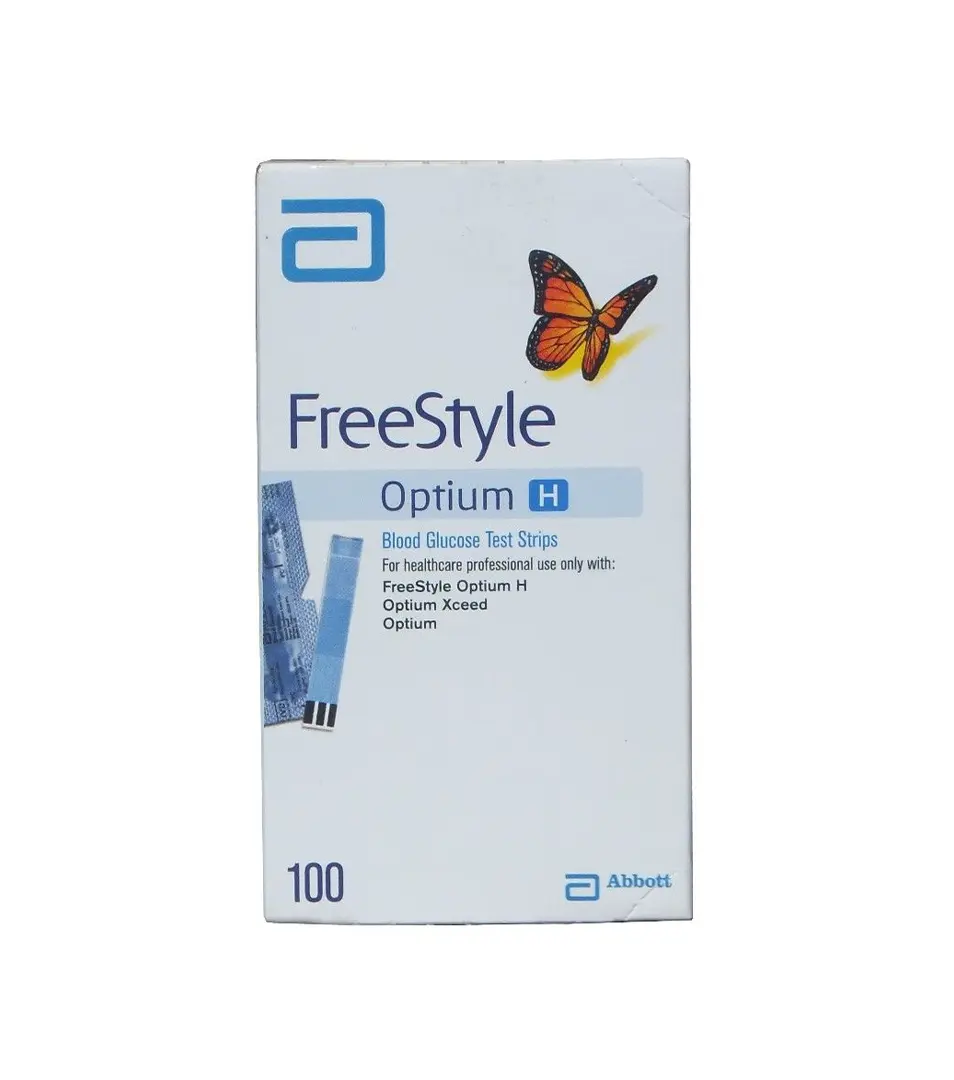 Prúžky na meranie glukózy FreeStyle Optium H 100 ks