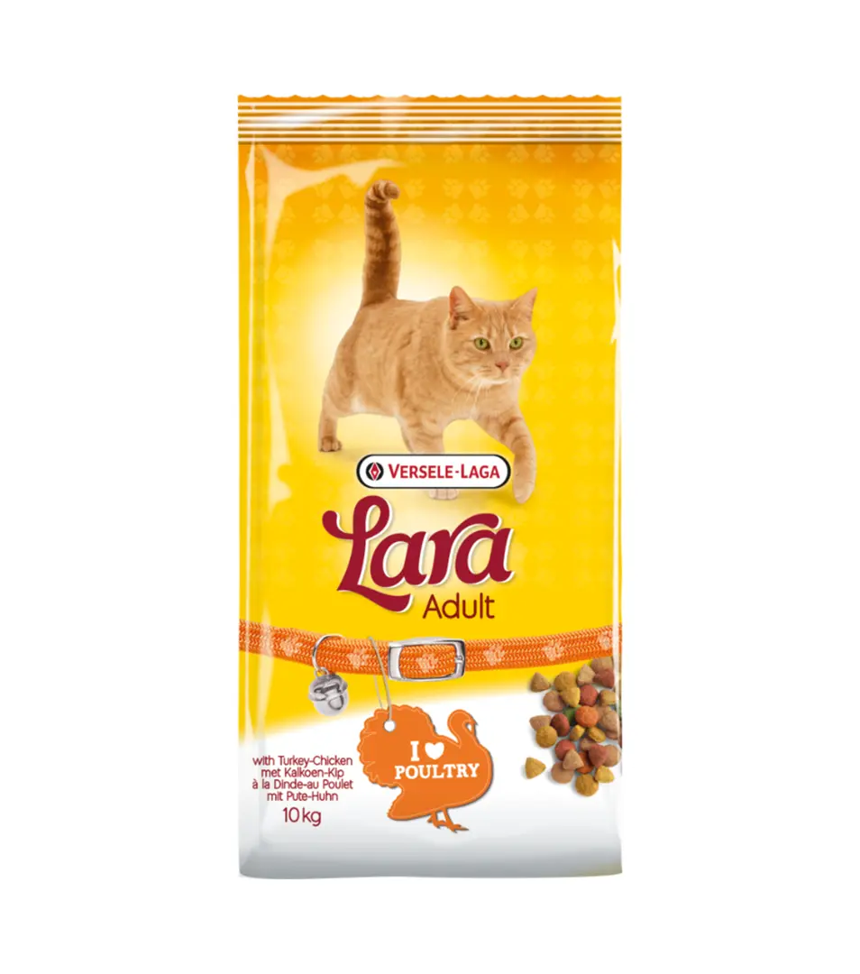 VL Lara Premium Cat Adult Turkey & Chicken - morčacie a kuracie 10 kg