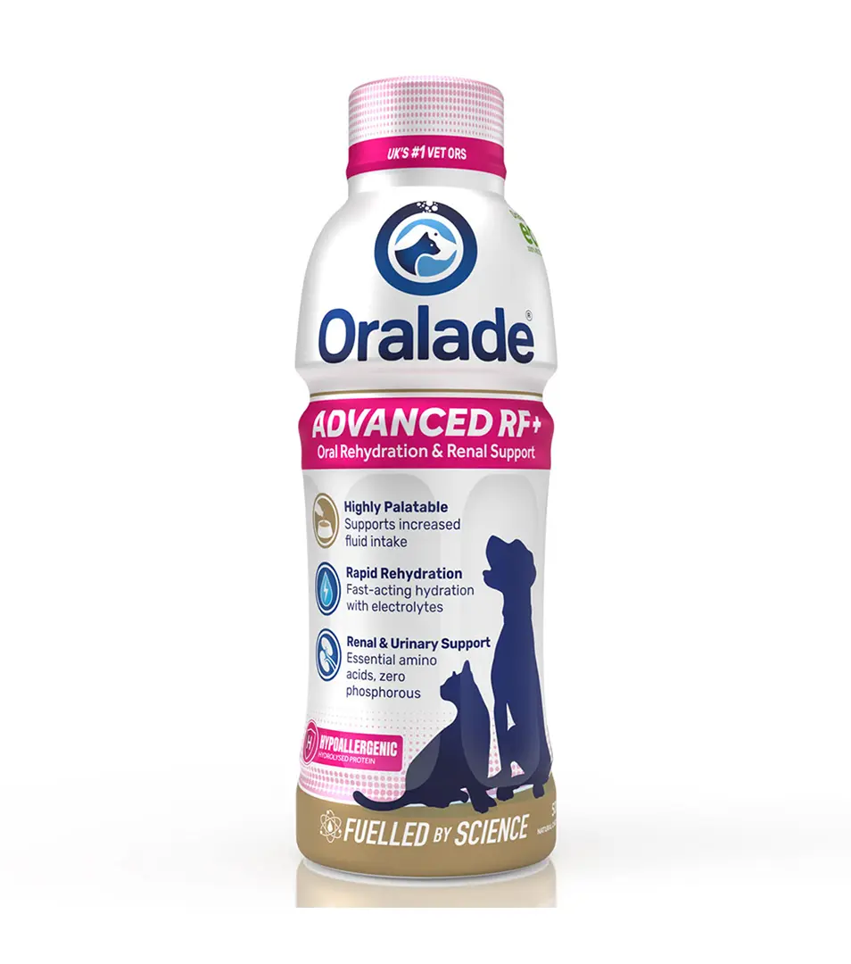 Oralade Advanced RF+ rehydratačný roztok pre psy a mačky 500 ml