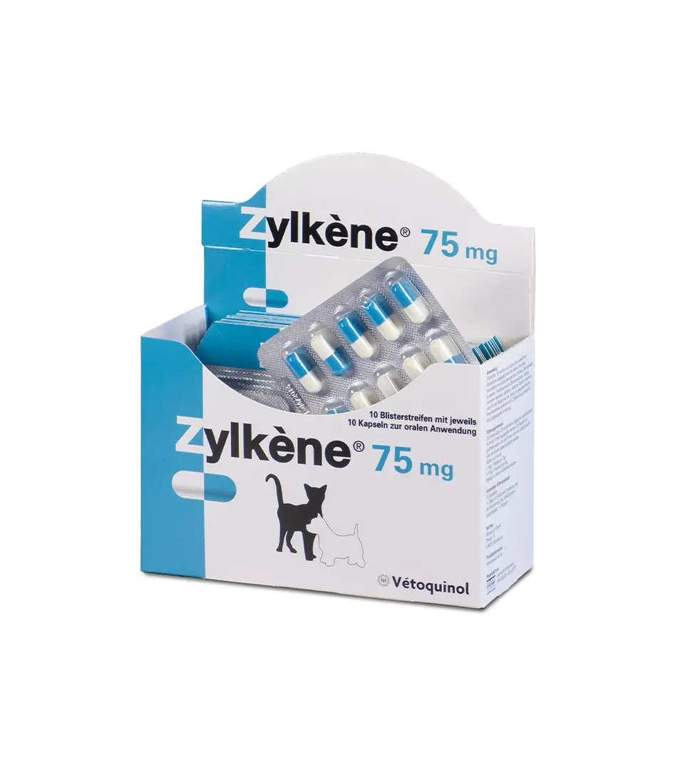 Zylkéne 75 mg 10 x 10 cps.